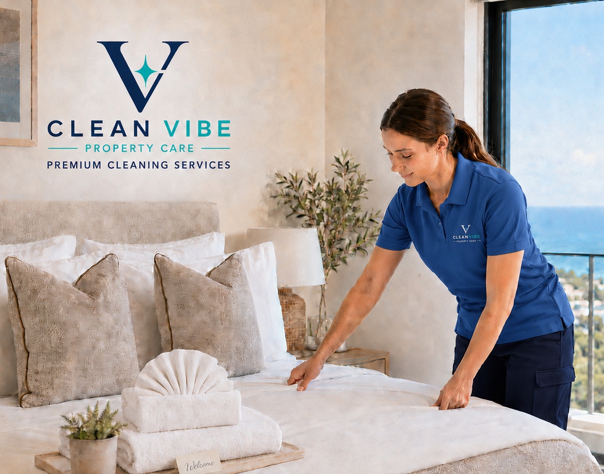 Premium Airbnb turnover by Clean Vibe Property Care